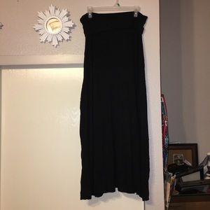 Black Maxi Skirt